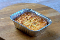 Запеканка творожная с яблоком и сметаной